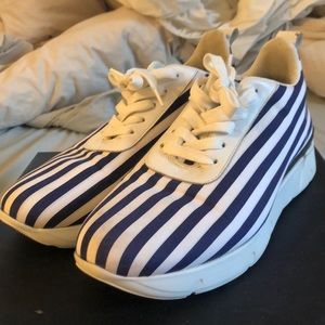 Striped MSGM Sneakers